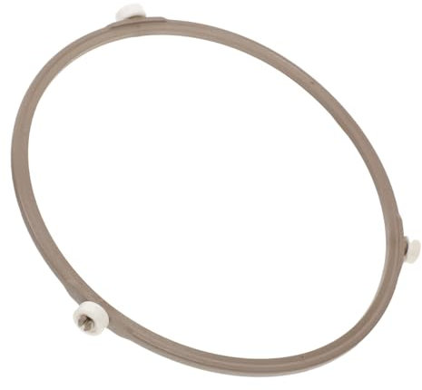 Veemoon Microwave Accessories Microwave Oven Parts Microwave Turntable Plate Roller Microwave Oven Accessories Turntable Ring Microwave Oven Ring Replacement Microwave Ring Abs Brown