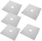 Homoyoyo 5pcs Gas Hob Liner Oven Liner Protector for Gas Stove Non-stick Hob Covers for Range Cooker