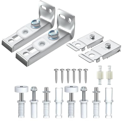 20 Stück/Set & Bifold Door Hardware Kits Repair Replacement for Repairing Double Folding Doors