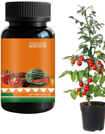 Dünger Für Obstbäume - Bio Dünger Für Obstbäume 100ml - Flüssigdünger mit Wurzelaktivator für Tomaten Zimmerpflanzen Sträucher Beete Blumenbeete