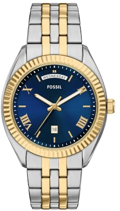 Fossil Campbell Men's 42MM Two-Tone Stainless Steel Watch, FS6141