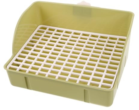 VILLFUL Kaninchen Toilette Kleintier Katzentoilette Kaninchenzubehör Katzentoilette Für Drinnen Kaninchen Toilette Für Drinnen Ratten Und Hamster