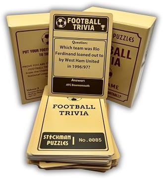 Stickman Puzzles Football Trivia card game | Think you know football?