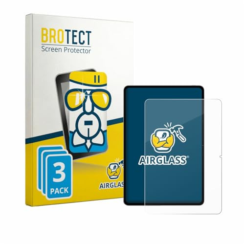 BROTECT 3 Stück Schutzglas für Vivo Pad 6 Pro Schutzfolie Panzer Folie Glas[Extrem Kratzfest 9H, Anti-Fingerprint, Ultra-Transparent]