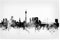 artboxONE Poster 30x20 cm Düsseldorf Reise Düsseldorf Skyline 3 - Bild düsseldorf Germany Skyline
