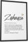 Papierschmiede® Herz Definition: Zuhause, 30x40 cm, Bild Home Kunstdruck Familie, Poster für Wohnzimmer, Schlafzimmer, Wandbild Wanddeko Geschenk Geburtstag Haus Einweihung ohne Rahmen