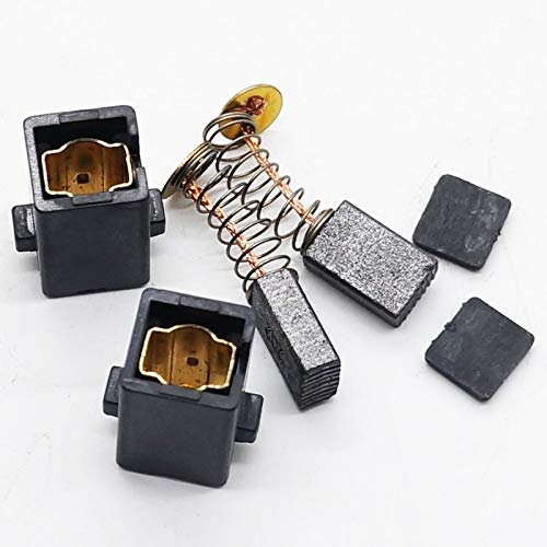 1 Paar (2 stücke) Kohlebürste mit Halterung for Bosch TSB 1300 5500 TSB1300 TSB5500 GSB 550 570 GSB550 GSB570 Schlagbohrer-Ersatzteil