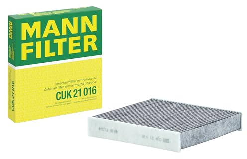 MANN-FILTER, CUK 21 016 Cabin Air Filter, Activated Carbon | For Passenger Cars, Dust and Pollen Filtration, Odor reduction, True OE Engineering