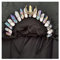 Tiara für Mädchen Natürliche Kristall Stirnband Hexenzubehör Kopfschmuck Wicca Crown Boho Gotisches Geschenk. (Color : One Size, Size : Small)