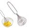 JINGLING Fouets à Ressort | Fil Fouet Crème Batteur À Oeufs Sauce Mélangeur À Main | Cuisine pour mélanger la Sauce épaisse, Fouet à Main en en Acier Inoxydable Parfait pour la