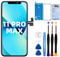 DTD for iPhone 11 Pro Max Screen Replacement LCD 6.5 Full HD Display 3D Touch Digitizer Frame Assembly with Face ID，Repair Tools Repair Kit Adhesive, Screen Protector Model A2161, A2220, A2218