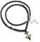 Dazylleco Lange Perlenkette Herren Halskette Perlen Schwarz Braun Lang Modeschmuck Kette Lang Geburtstagsgeschenk für Ihn(24025)