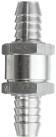 Kraftstoffleitung Rückschlagventil | Kraftstoffe Non-Return 6/8/10/12 Einweg-Rückschlagventil,Rückschlagventil für Kraftstoffleitungen aus Aluminiumlegierung für universelle Kraftstoffsysteme, Dieselk