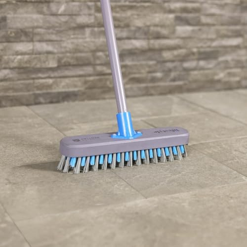 Charles Bentley Lifestyle 12 Wooden Broom, FSC Certified, Grey, Medium