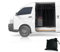 NEWFUN Mosquitera Furgoneta, Mosquitera Camper, Mosquitera Furgoneta Campe, 165 * 165 Mosquitera para Caravana, Puerta Trasera de Tienda de Coche para SUV Furgoneta Camping, Magnetismo