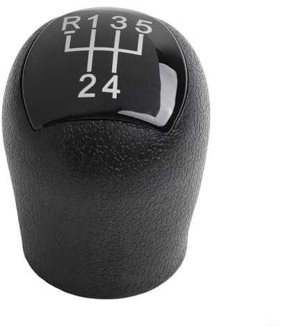 Springwillfly Schaltknauf für Renault für Twingo, für Clio II MK2, für Kangoo, stylischer ABS-Hebel für Fahrzeugästhetik (Schwarz)