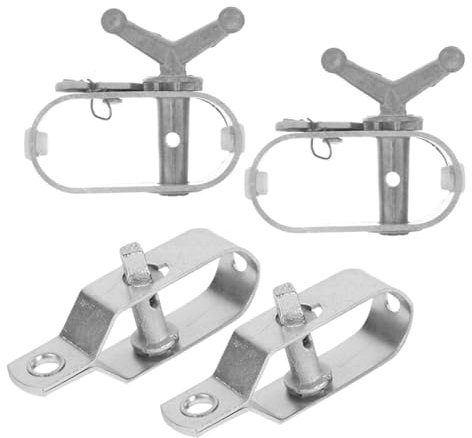 HYTROVE 4 pièces Tendeur de Câble Inoxydable pour Fixation de Corde et Tension de Fil Accessoire Durable et pour Jardinage et Aménagement Extérieur