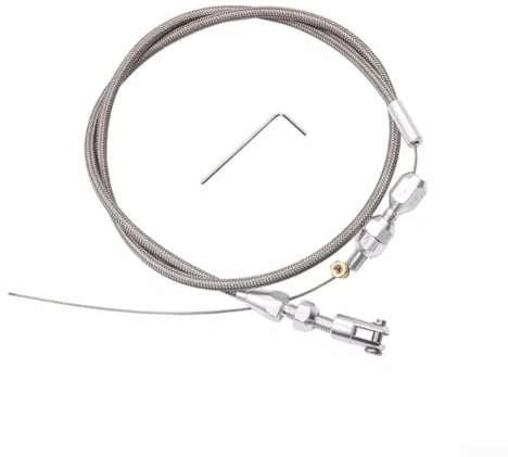 Gaszug für Chevrolet für LS1 Motoren 4 8L 5 3L 5 7L 6 0L, 91.4 cm Edelstahl-Design für reibungslosen Betrieb