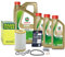 1x Ölwechsel Set - MANN ÖLFILTER + 8 L CASTROL EDGE FST 0W-40 A3/B4