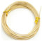 POLYBAGSTORES 1.5mm x 10 Metres - LIGHT GOLD - Aluminium Craft Wire, Jewellery Modelling Florist Wire Findings - Available in 26 Colours