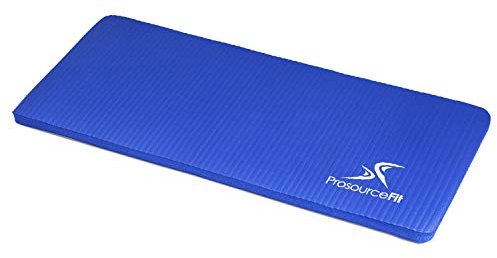 ProsourceFit Extra Thick Yoga Knee Pad and Elbow Cushion 15mm (5/8”) Fits Standard Mats for Pain Free Joints in Yoga, Pilates, Floor Workouts