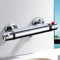 kisimixer Grifo Termostatico Ducha Termostático Ducha Grifos de Bañera Mezclador Termostático Ducha Moderno Cromo para Baño 20-50 ℃