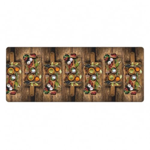 WohnDirect Küchenläufer 50 x 170 cm – rutschfest, waschbar & zuschneidbar | Standard Küchenläufer für Küche, Flur & Diele | rutschfest, waschbar bei 40 °C, zuschneidbar | Made in Italy