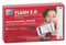 Oxford FLASH 2.0 Karteikarten A7, Lernkarten, 75x125mm, liniert, rot, 80 Blatt