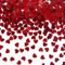 Konfetti Herzen in Rot 5mm Tischdekoration