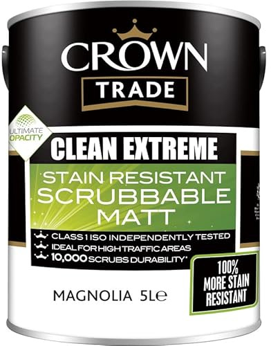 Crown Clean Extreme Matt (Magnolia)-5 L