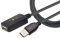 Techly 362220 Cavo Prolunga Attivo Extender USB Hi Speed Estensore di Segnale 20m Nero Nero