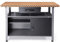 Ondis24 Montagewerkbank Werkbank Klaus Eco 120 cm, patentierte Leichtbau Holz Arbeitsplatte aus Deutschland, Metall, abschließbarer Tür, höhenverstellbare Füße (Arbeitshöhe 85 cm, Schwarz)