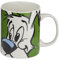 Close Up Asterix Tasse Idefix - weiÃŸ/grün, Bedruckt, 100% Porzellan, Geschenkbox mit Sichtfenster.