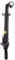 Milageto Langlebiges Klapprad Lenkervorbau Riser Mountainbike Fahrradzubehör, schwarz-25,4 mm