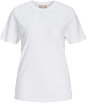JACK & JONES Femme Jjxx Jxanna Regular Every Tee Noos T-shirt, Blanc Éclatant., L EU