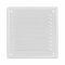 Adgo - Griglia aerazione rettangolare - Griglia ventilazione in acciaio zincato - 16,5x16,5 cm - Griglia di ventilazione con zanzariera - Griglie aerazione - la ventilazione - ripresa aria