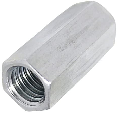 10 Stück Distanzmuffe sechskant verzinkt M6x20mm - Mutter Langmuttern Rundmuttern Sechskantmuttern Gewindehülsen Verlängerungsmuttern Verbindungsmuttern I DIOS24®