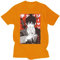 Mens Short Sleeve Crewneck T-Shirt, Chainsaw Man Manga Hayakawa Aki Print Tee Shirt for Unisex, Gifts for Fans, 90S Vintage Tees Tops
