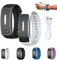 2 Stück Matteo Ultraschall-Körperform-Armband, UltraSonic LymphDrainage Slimfit-Armband, Magnetarmband für alle Männer und Frauen (Weiß+Schwarz)