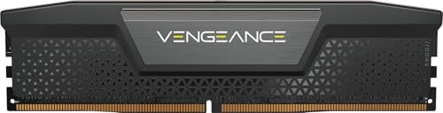 CORSAIR Vengeance DDR5 RAM 16GB (1x16GB) 5600MHz CL40-40-40-77 1.25V Intel XMP 3.0 Memoria de Ordenador de Sobremesa – Negro (CMK16GX5M1B5600C40)