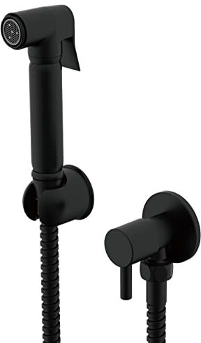 Keenware KBK-023 Lunar Douche Bidet Diverter Kit: Black