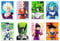 DKORARTE Set 8 Poster A4 Dragon, Goku, Vegeta, Ball Z, (29,7 x 21 cm)