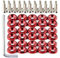 30 pares de arandelas avellanadas para coche, M6, arandelas de aluminio anodizado y tornillos de cabeza avellanada M6 x 20 mm para guardabarros de vehículos, compartimento del motor, kit de