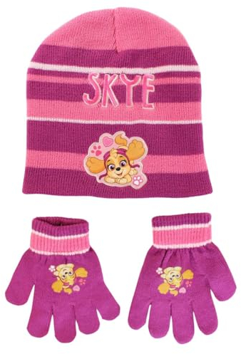 Mütze und Handschuhe Paw Patrol Mädchen