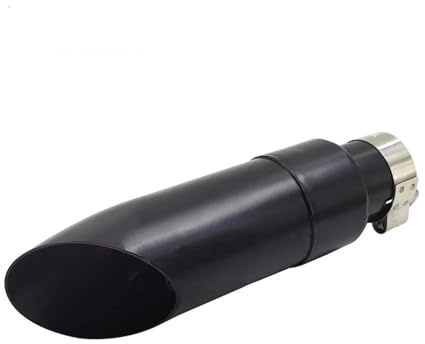 Bekuyu Motorrad-Endschalldämpfer Für REBEL CMX 500 300 1100 CMX300 CMX500 CMX1100 2017-2023 Motorrad Shorty Auspuff Slipon Kurzes Schalldämpferrohr Edelstahl