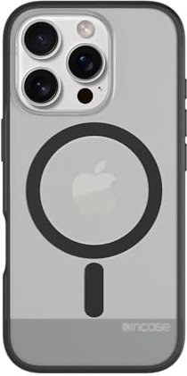 Incase Slim Apple Magsafe Case for iPhone 16 Pro - 8 Ft Drop Protection -Ultra Slim, Durable, Lightweight Apple iPhone Case with Built-in Magnets for MagSafe Charging - Black