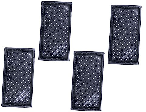 MERRYHAPY Pflanzbehälter 4 Stück Pflanzschalen Drainage Für Den Einsatz Im Garten