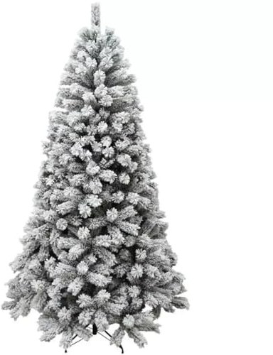 Albero Di Natale Innevato 240 cm 920 rami Super Folto Effetto Neve Reale
