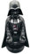 REOZIGN Darth Vader Figur, Stormtrooper, Anime 19 cm Handmade PVC Game Character Mobile Phone Holder Model Decoration Craft Gift (Schwarz)