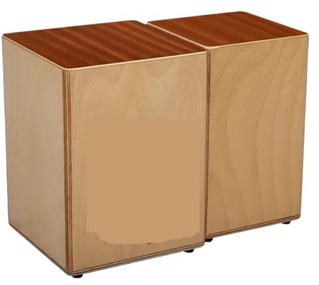 Cajon-Box-Trommel Tragbare Bongotrommel aus Massivholz, professionelles Cajon, Anfänger-Musiktrommel, Perkussionsinstrument, Reise-Handboxtrommel